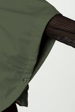 Load image into Gallery viewer, Gummy Khaki Green - Capehood - Cape with Backpack Waterproof
