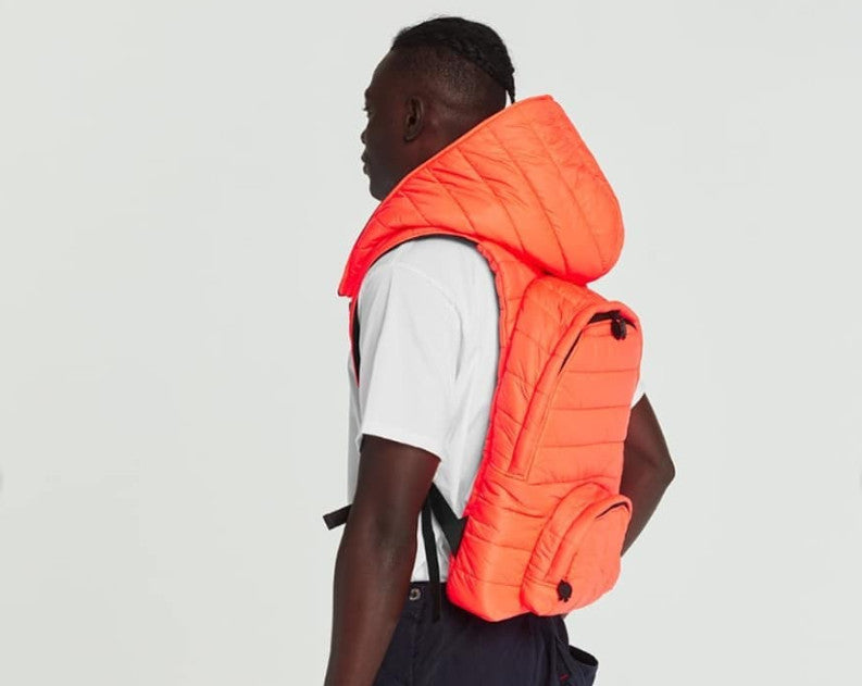 Puffer Series - Hooded Backpack - Waterproof