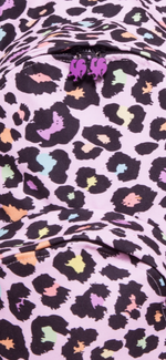 Load image into Gallery viewer, Big Kids - Hooded Backpack - Waterproof - Pink Leopard
