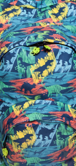 Load image into Gallery viewer, Big Kids - Hooded Backpack - Waterproof - Dinosaurs
