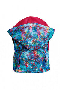 Big Kids - Hooded Backpack - Waterproof - Monet