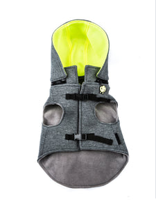 Warm Hoodie Jacket with Backpack - Water-Repellent