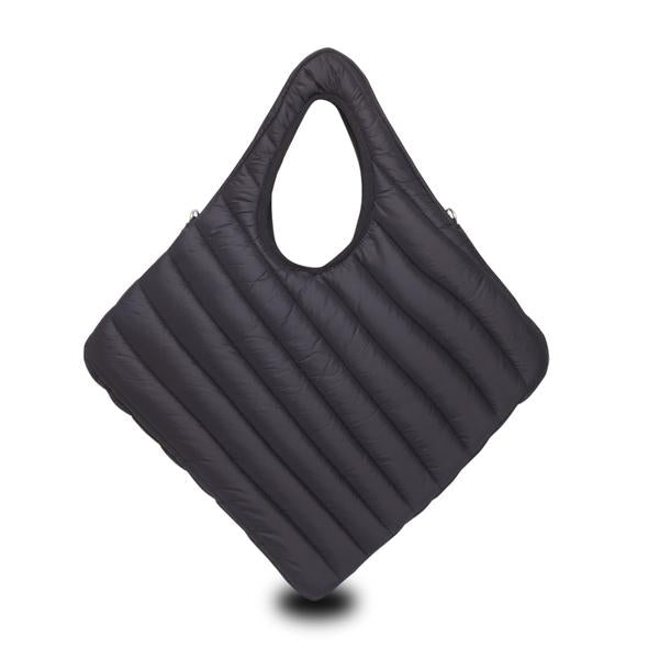 Diagonal Pleats Bag