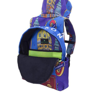 CITY Collection - London - Backpack with Detachable Hood - Water-repellent