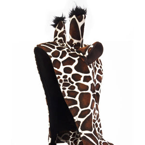 Giraffe - Backpack with Detachable Hood - Water-repellent - Large Size