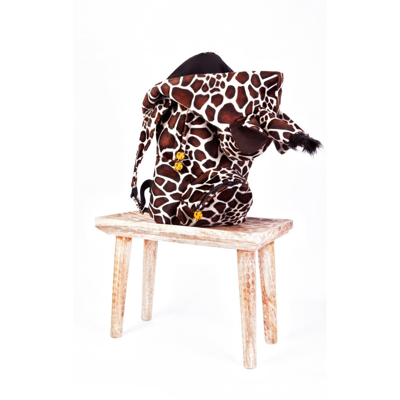 Giraffe - Backpack with Detachable Hood - Water-repellent - Large Size