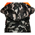 Load image into Gallery viewer, Big Kids - Hooded Backpack - Waterproof - Camo Orange
