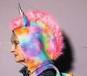 Unicorn - Kids Backpack with Detachable Hood