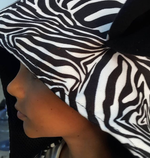 Load image into Gallery viewer, Zebra - Kids Backpack with Detachable Hood - Water-repellent
