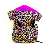 Load image into Gallery viewer, Ombre Cheetah - Little Kids Backpack with Detachable Hood
