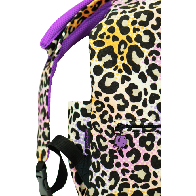Ombre Cheetah - Little Kids Backpack with Detachable Hood