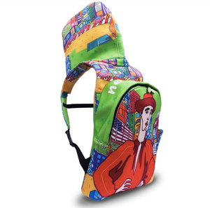 CITY Collection - New York- Backpack with Detachable Hood - Water-repellent