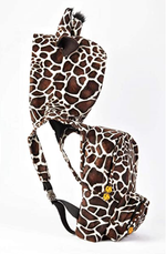 Load image into Gallery viewer, Giraffe - Backpack with Detachable Hood - Water-repellent - Large Size

