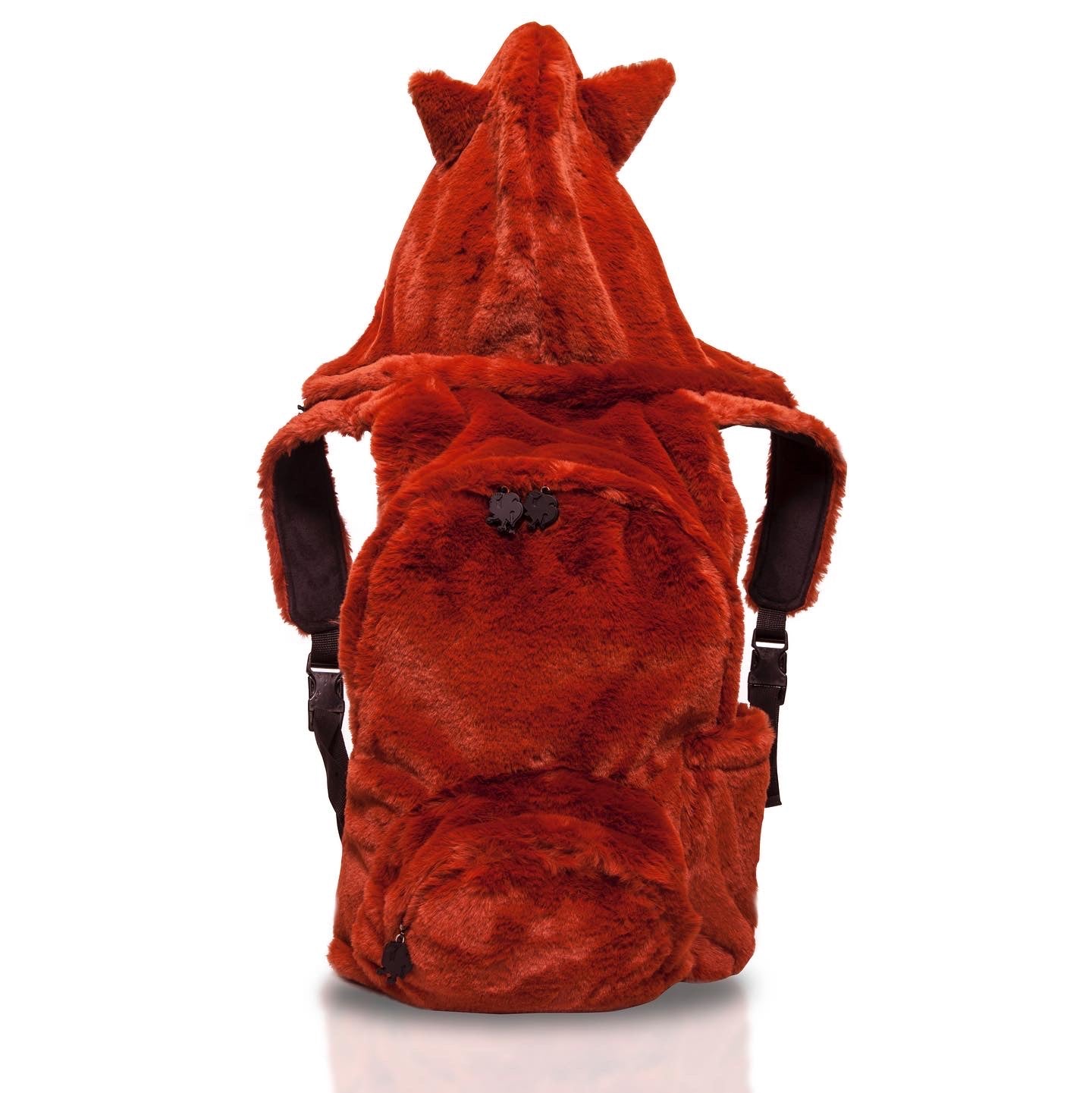 Fox - Little Kids Backpack with Detachable Hood- Water-repellent