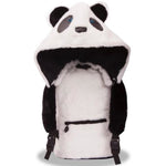 Load image into Gallery viewer, Panda - Little Kids Backpack with Detachable Hood - Water-repellent
