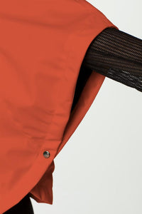 Gummy Red - Capehood - Cape with Backpack Waterproof