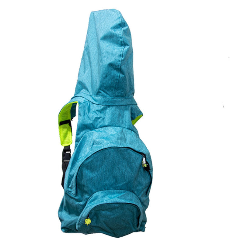 KOOL Classic - Backpack with Detachable Hood - Waterproof - Turquoise