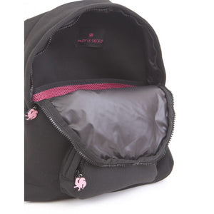 Black Basic - Sport Lux - Backpack with Detachable Hood - Water-repellent